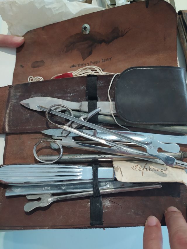 utensilios médicos antiguos