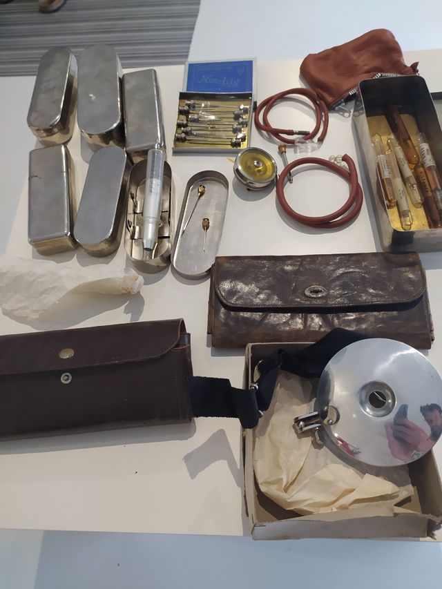 utensilios médicos antiguos