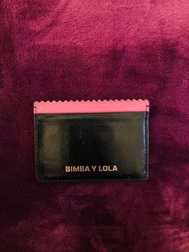 Tarjetero de piel de Bimba y Lola