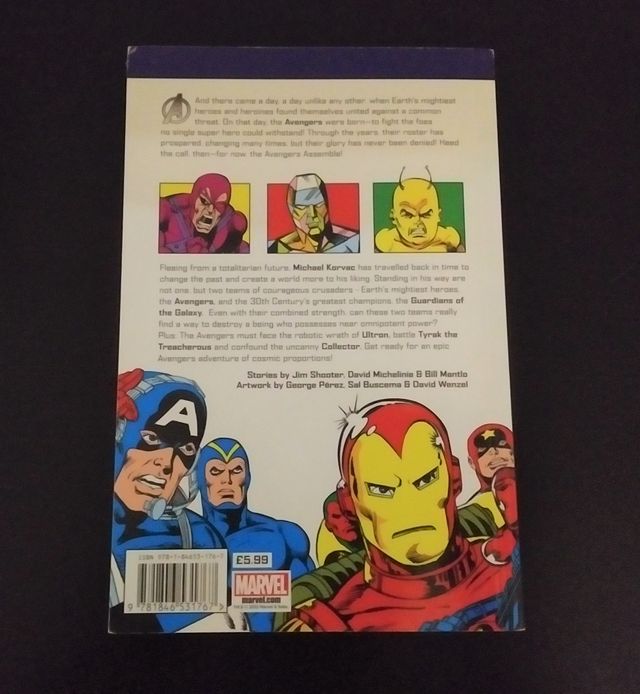 VENGADORES KORVAC SAGA (INGLÉS) MARVEL DE BOLSILLO