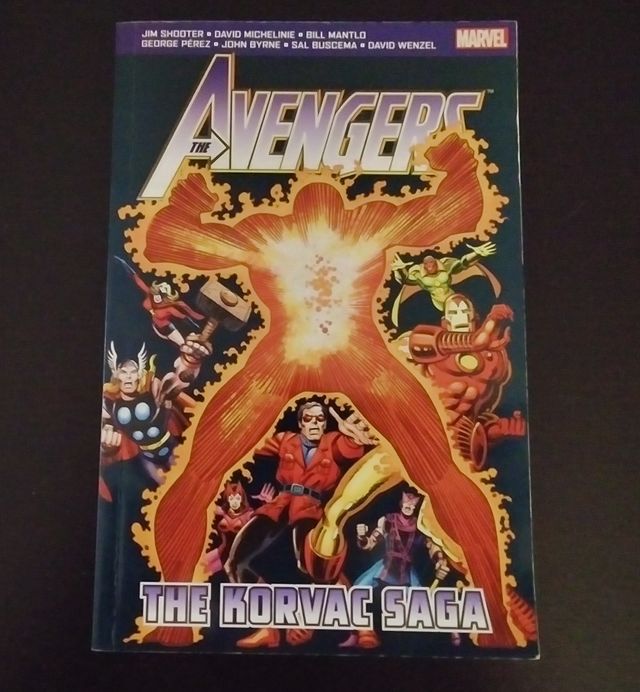 VENGADORES KORVAC SAGA (INGLÉS) MARVEL DE BOLSILLO