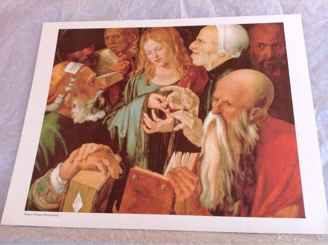 JESUS ENTRELOS DOCTORES. ALBERTO DURERO