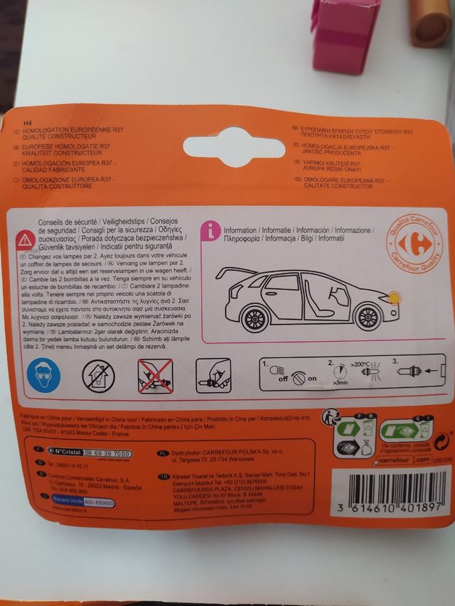 Bombillas delanteras