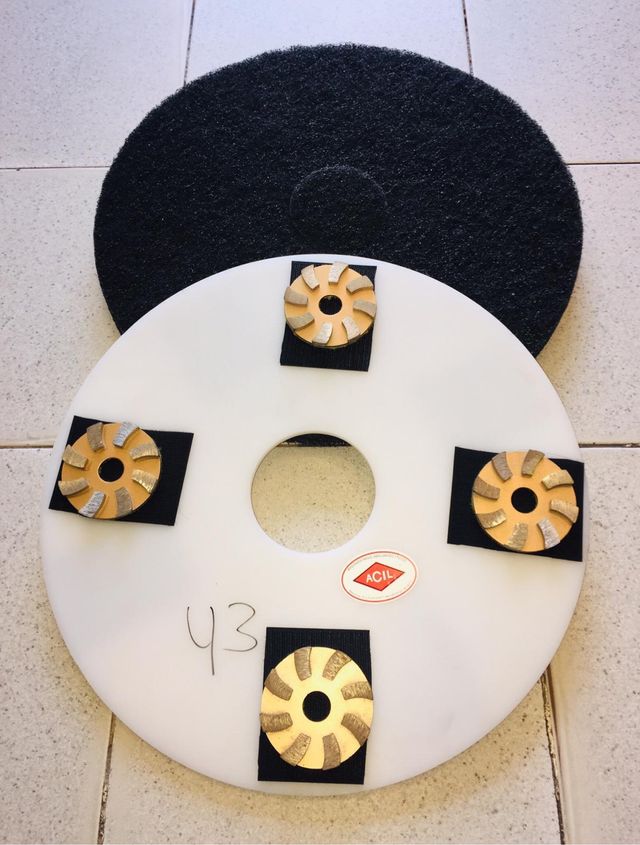 Diamante metálico acil