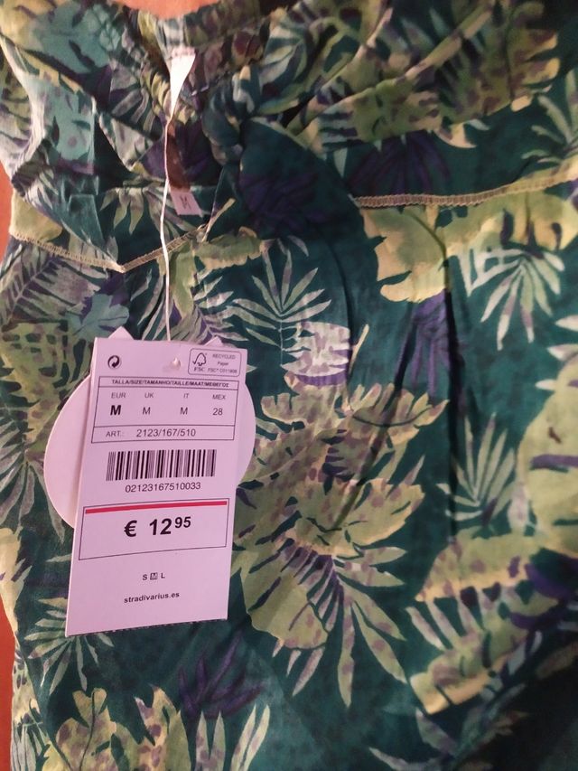 Top sin tirantes. Nueva!!