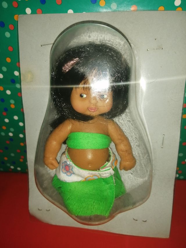 muñeca barriguitas mulata.