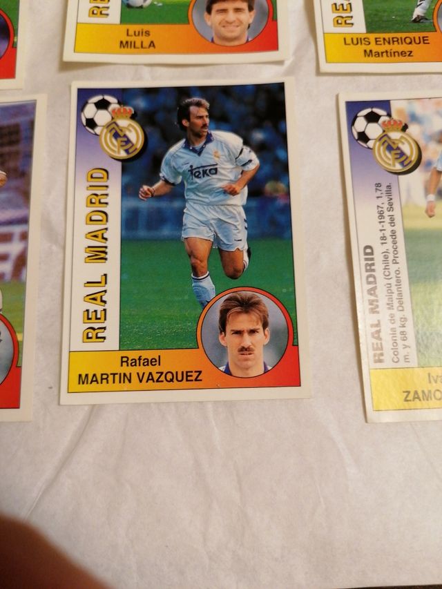 REAL MADRID Cromos Liga 94-95.