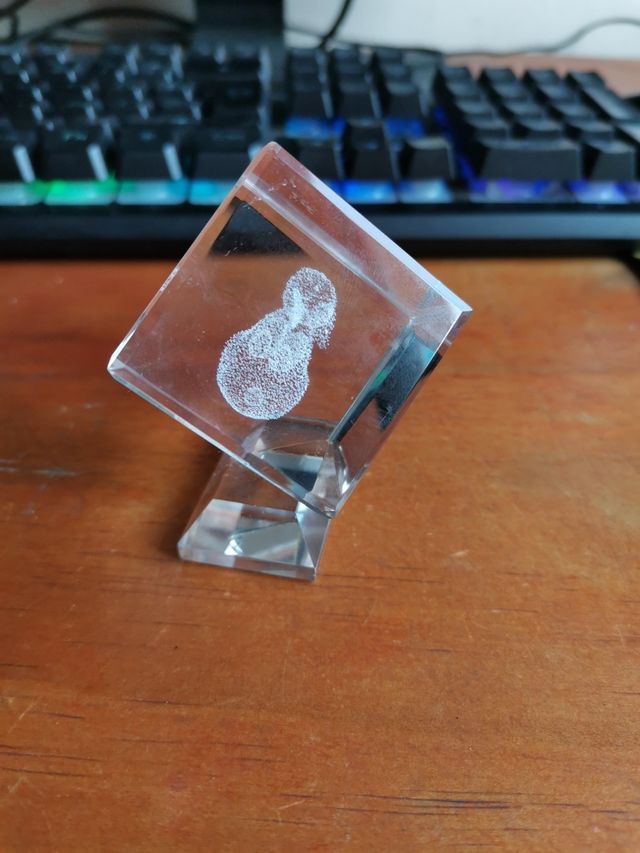 Cristal Swarovski con conejo