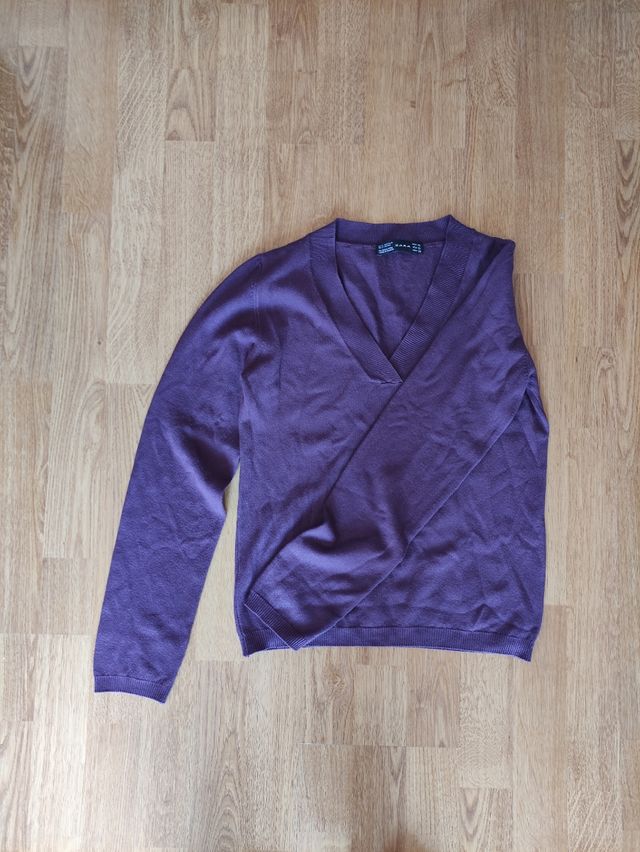 Maglione viola 