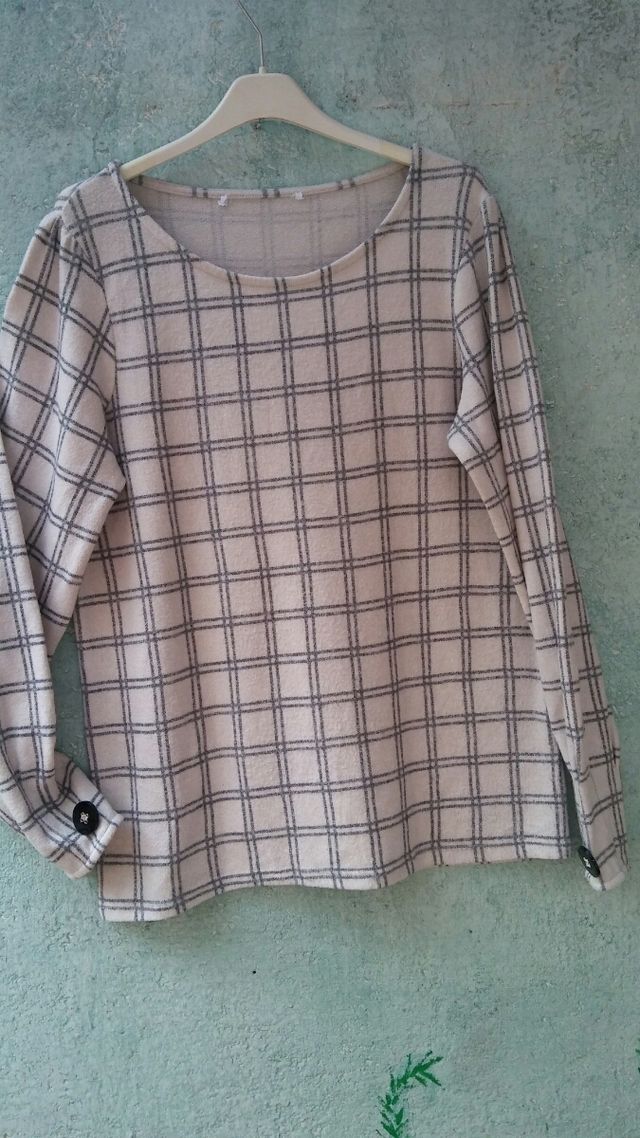 Blusa cuadros