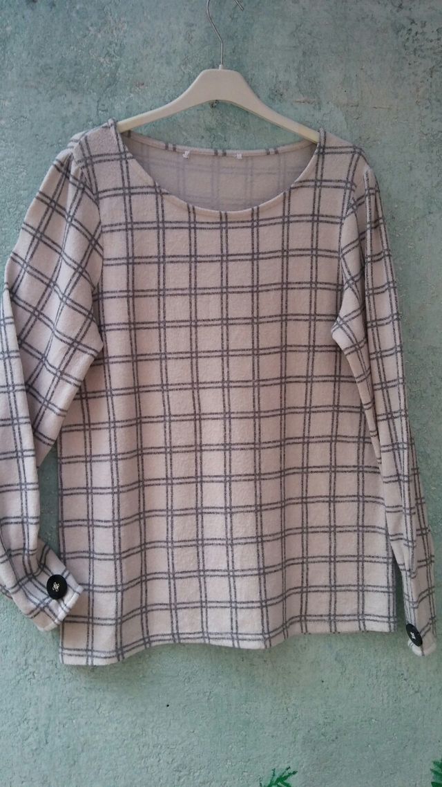 Blusa cuadros