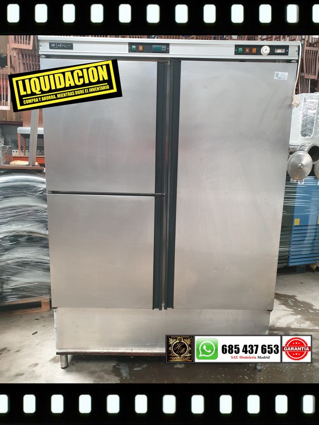 Armario frigorifico de 3 puertas, con separacion p de segunda mano por