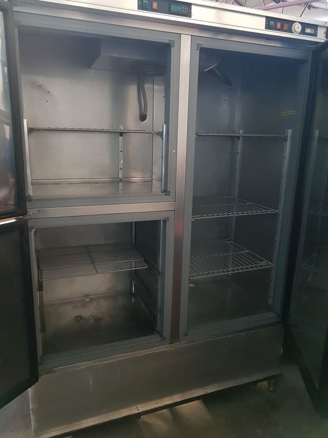 Armario frigorifico de 3 puertas, con separacion p de segunda mano por