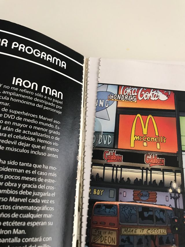 IRON MAN (algunas hojas sueltas)
