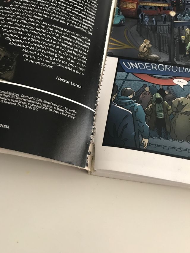 IRON MAN (algunas hojas sueltas)