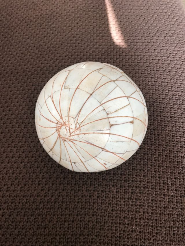 Bola decorativa de nacar