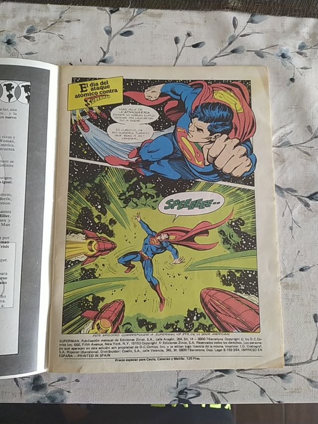 cómic Superman DC ediciones Zinco