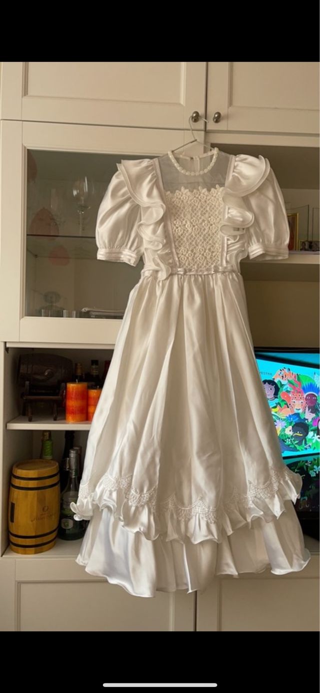 Precioso Vestido de Comunión Primavera/Verano