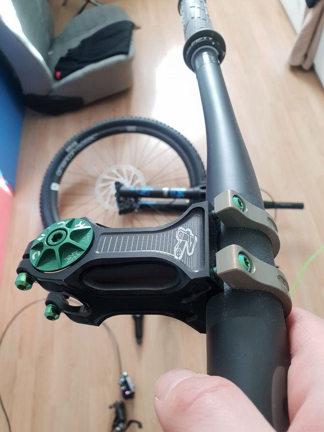 despiece bici nueva enduro xc rally