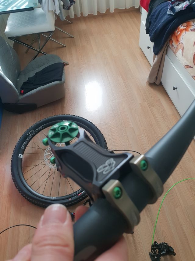 despiece bici nueva enduro xc rally