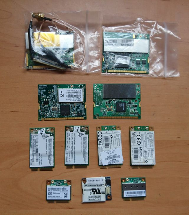 TARJETAS WIFI DE PORTÁTIL