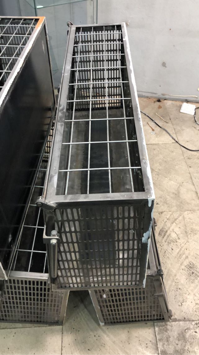 Estanterías de hierro