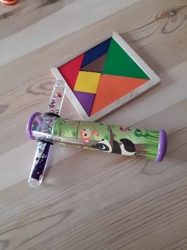 Caleidoscopio y Tangram