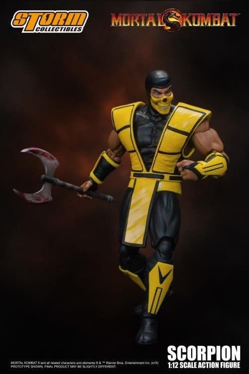 Oggetti da collezione Scorpion Mortal Kombat Storm