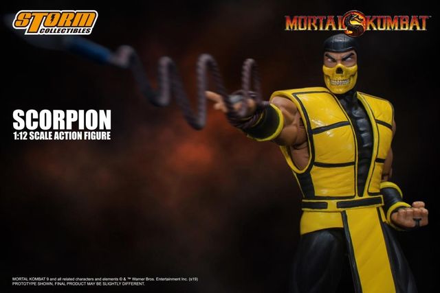 Oggetti da collezione Scorpion Mortal Kombat Storm