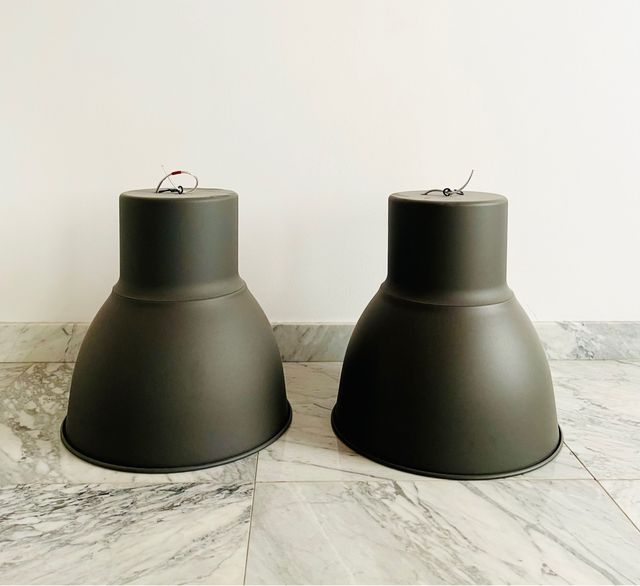 Lampara techo industrial HEKTAR Gris