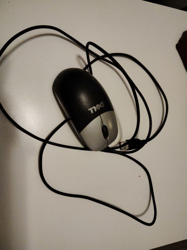 cables vendo teclado y ratón optico usb