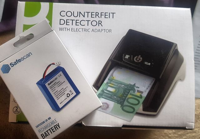 Detector billetes falsos autónomo