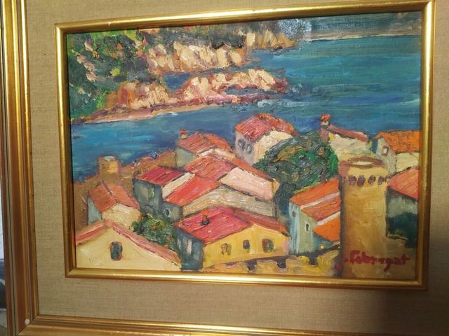 Cuadro al óleo sobre lienzo Juan Fábregat