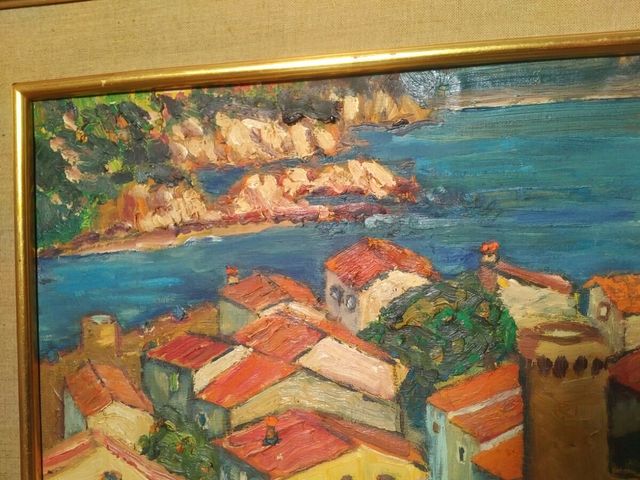 Cuadro al óleo sobre lienzo Juan Fábregat