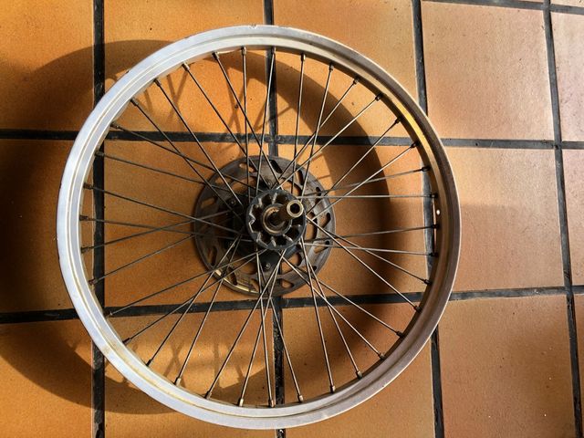 Llanta delantera cros 140x21 36 t buje 15mm