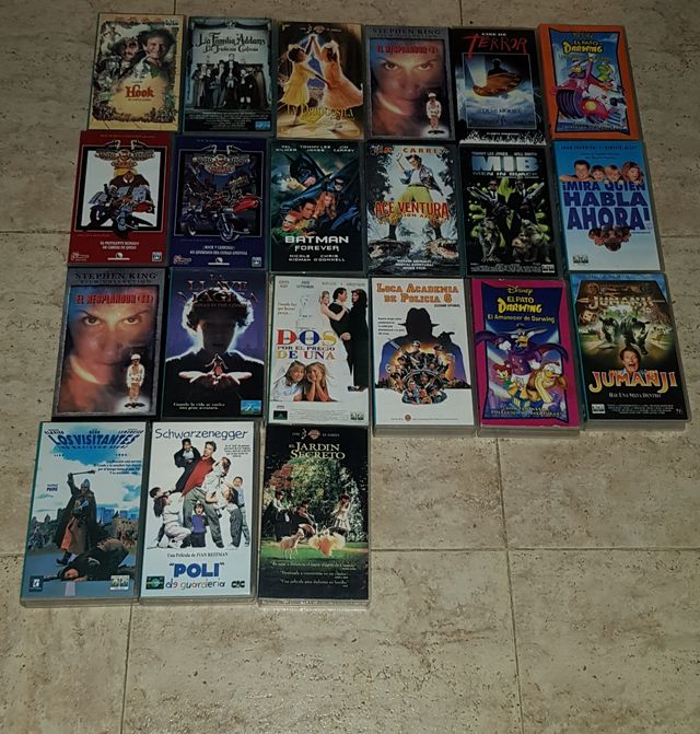 Películas VHS Originales