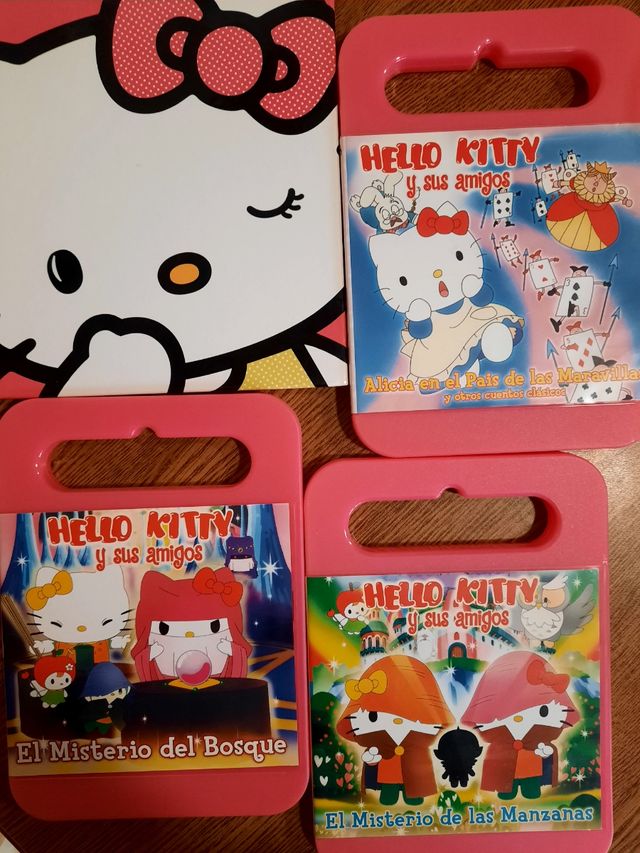 3 DVD + 1 LIBRO HELLO KITTY Y SUS AMIGOS