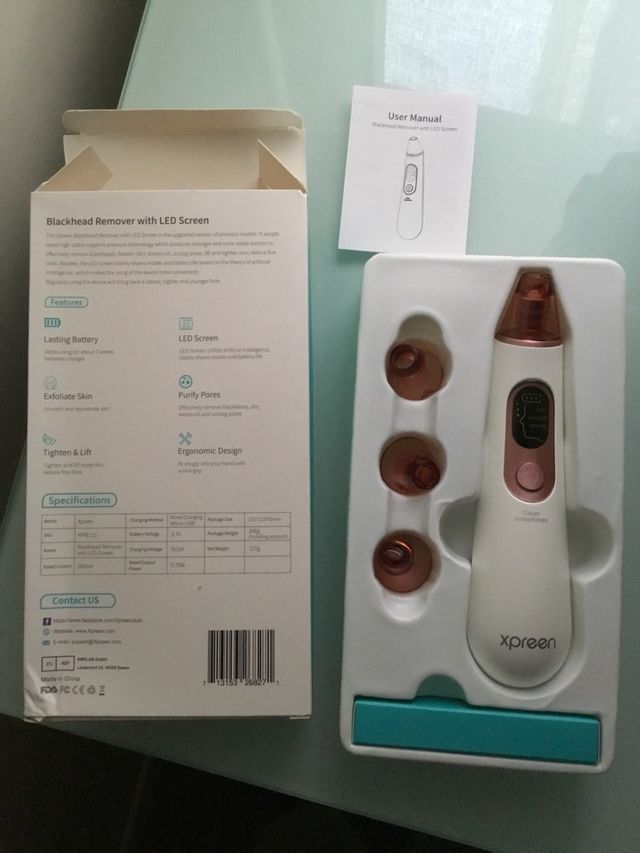 Blackhead remover, limpiador poros