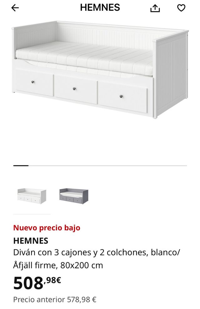 Letto Hemmnes