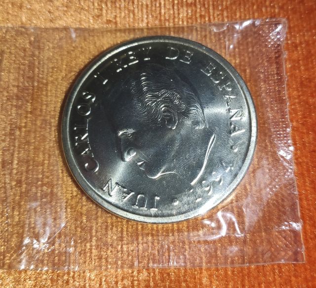 Monedas 2000 pesetas madrid rey juan carlos 1994