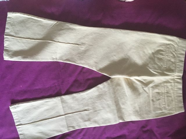 Pantalón crema Nanos talla 7