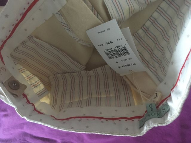 Pantalón crema Nanos talla 7