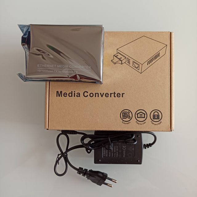 Conversor de medios 10/100M FO-UTP