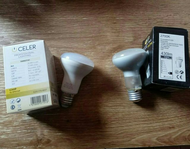 Variedad de bombillas. preguntar