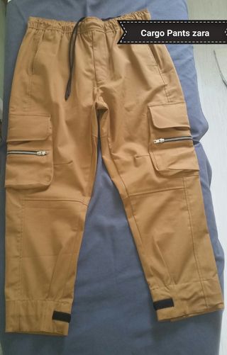Pantalón cargo cropped Zara L de segunda mano por 20 EUR en Plasencia en  WALLAPOP