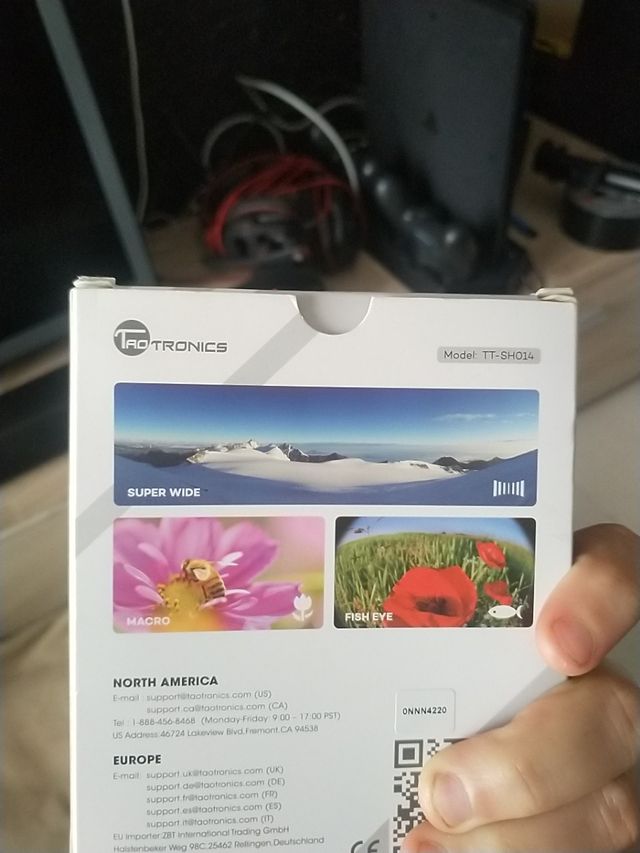 set para cámara de móvil