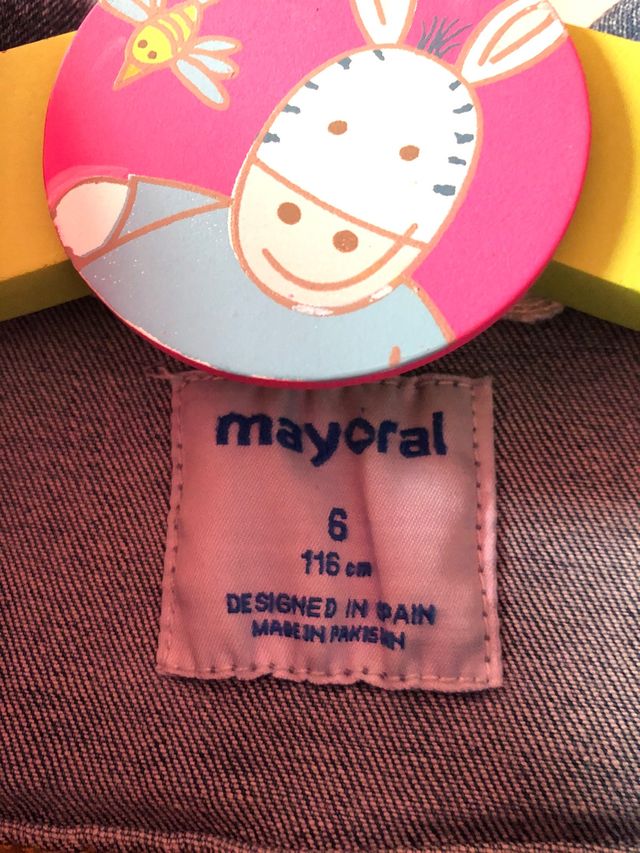 Chaqueta vaquera mayoral niña T.6