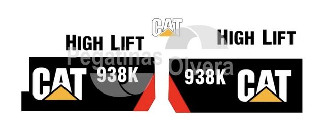 Kit adhesivos Caterpillar 938K
