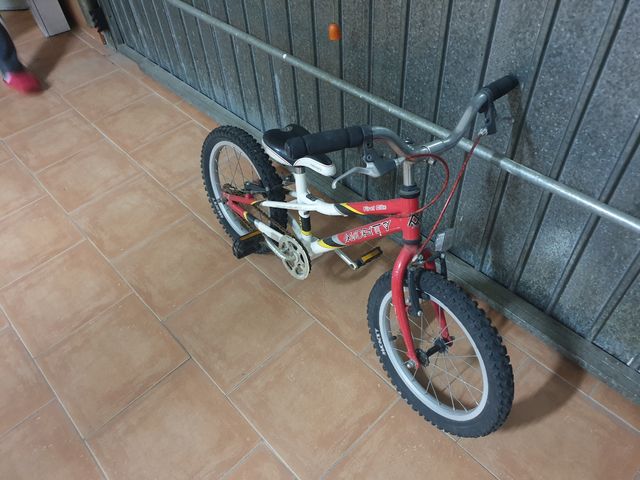 bicicleta monty fipst bike de 4 a 10 años