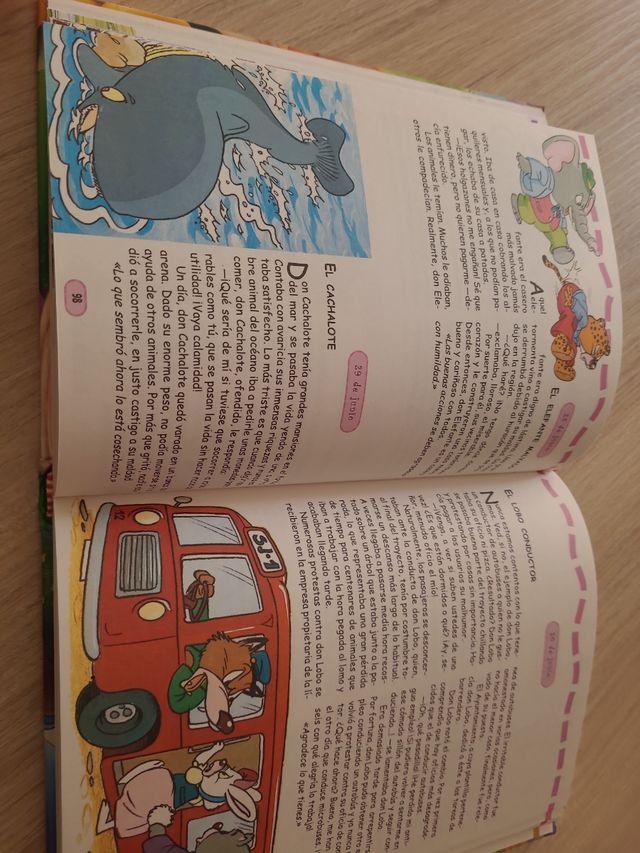 Adivinanzas y Fábulas.